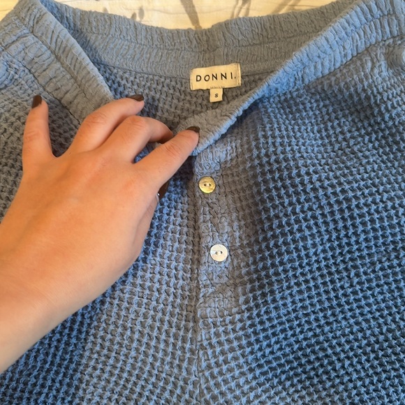 Donni Waffle Shorts - Picture 2 of 3